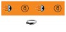 Collar Oficial Valencia cf Naranja Collar Oficial Valencia cf Naranja
